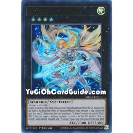 Exosister Mikailis (Collector's Rare) – The Grand Creators | Carta YUGIOH en México