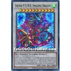 Ukiyoe-P.U.N.K. Amazing Dragon (Collector's Rare) – The Grand Creators | Carta YUGIOH en México