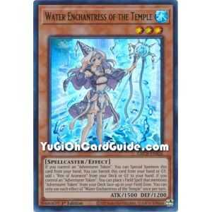 Water Enchantress of the Temple (Collector's Rare) – The Grand Creators | Carta YUGIOH en México