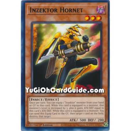 Inzektor Hornet (Collector's Rare) – The Grand Creators | Carta YUGIOH en México