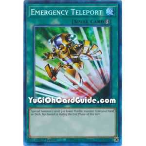 Emergency Teleport (Collector's Rare) – The Grand Creators | Carta YUGIOH en México