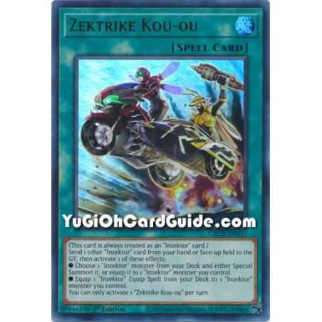 Zektrike Kou-ou (Collector's Rare) – The Grand Creators | Carta YUGIOH en México