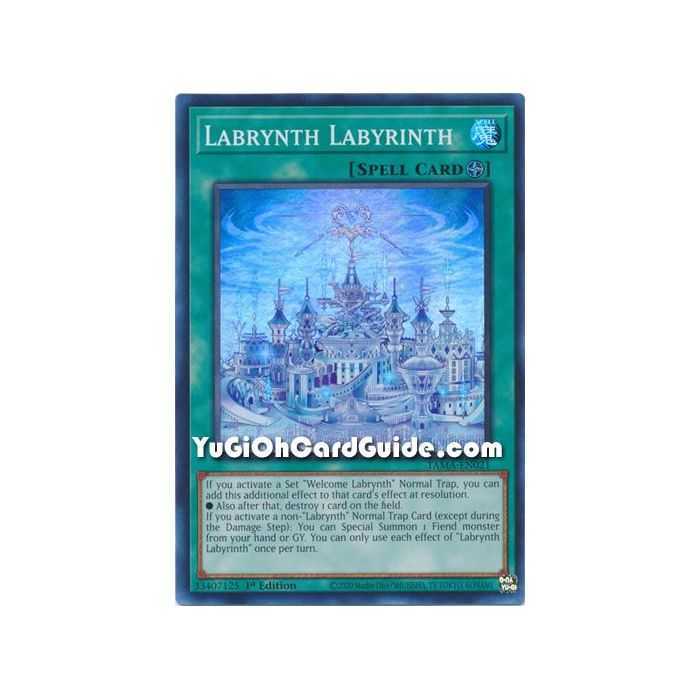 Labrynth Labyrinth (Collector's Rare) – Tactical Masters | Carta YUGIOH en México