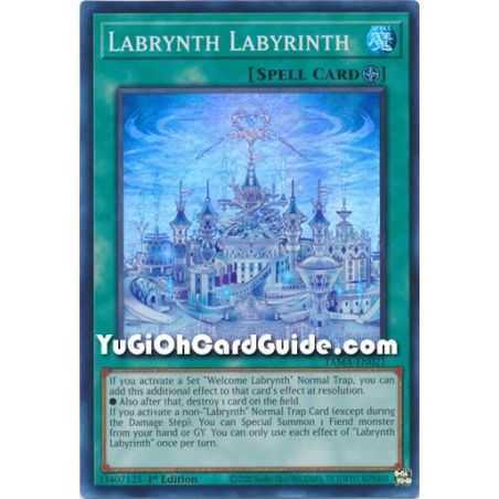 Labrynth Labyrinth (Collector's Rare) – Tactical Masters | Carta YUGIOH en México