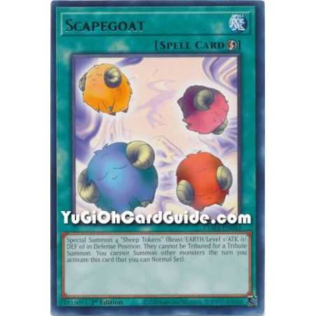 Scapegoat (Collector's Rare) – Tactical Masters | Carta YUGIOH en México