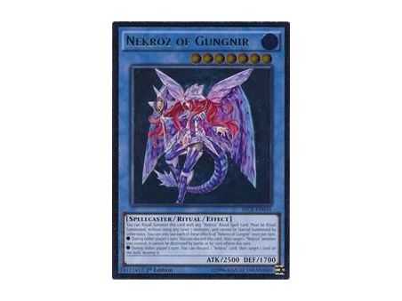 Nekroz of Gungnir (Ultimate Rare) – Secrets of Eternity | Carta YUGIOH en México