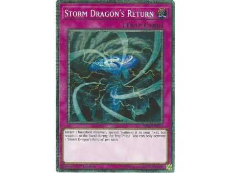 Storm Dragon's Return (Starlight Rare) – Rising Rampage | Carta YUGIOH en México