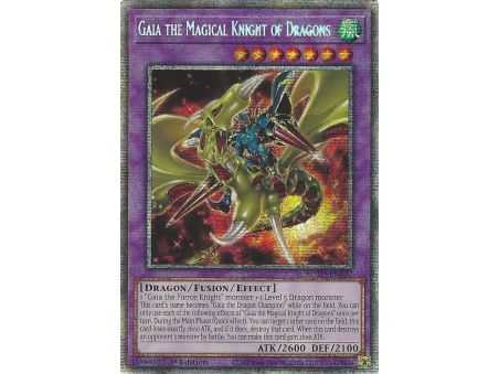Gaia the Magical Knight of Dragons (Starlight Rare) – Rise of the Duelist | Carta YUGIOH en México