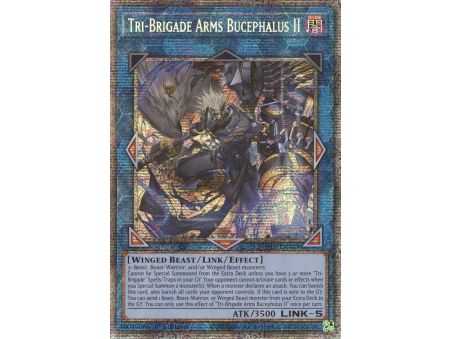 Tri-Brigade Arms Bucephalus II (Starlight Rare) – Photon Hipernova | Carta YUGIOH en México