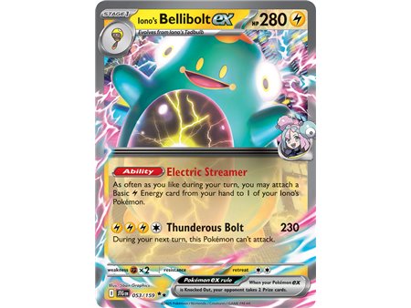 Iono's Bellibolt ex (Double Rare)