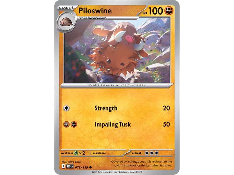 Piloswine (Common)