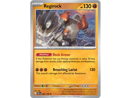 Regirock (Uncommon/Holofoil)