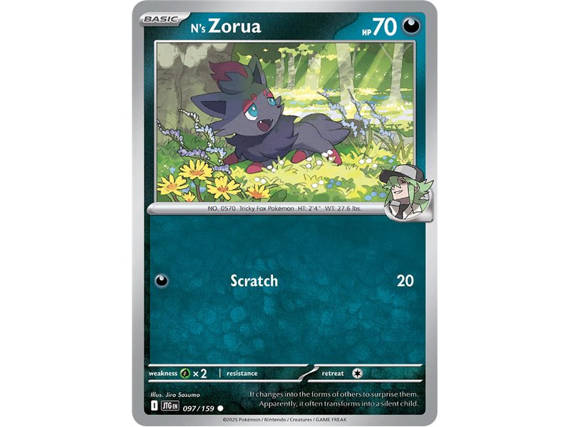 N's Zorua (Common)