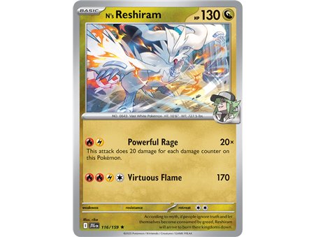N's Reshiran (Rare/Holofoil)