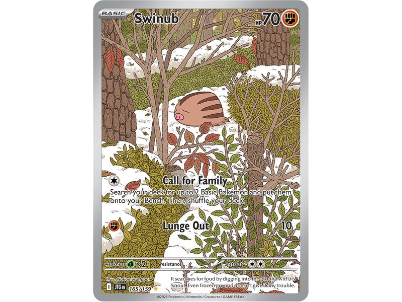 Swinub (Illustrario Rare)