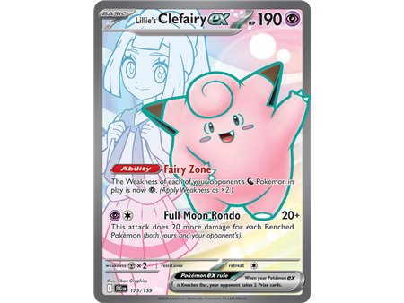 Lillie's Clefairy ex (Full Art)