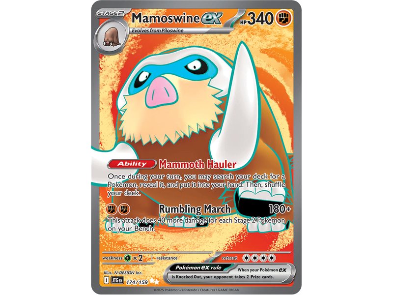Mamoswine ex (Full Art)