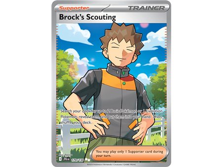 Brock's Scouting (Full Art)