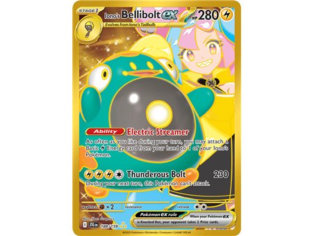 Iono's Bellibolt ex (Hyper Rare)