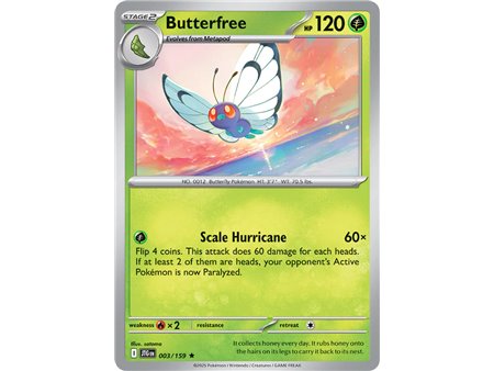 Butterfree (Rare/Reverse Holofoil)