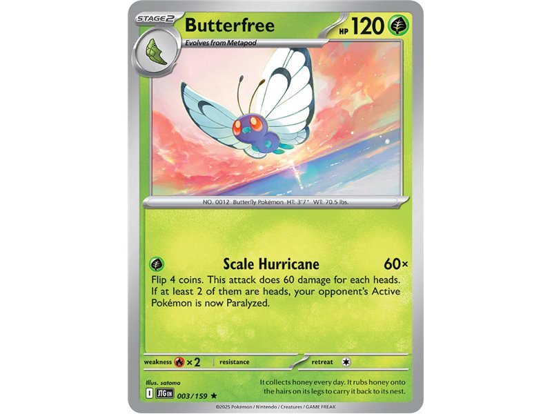 Butterfree (Rare/Reverse Holofoil)