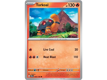 Torkoal (Common/Reverse Holofoil)
