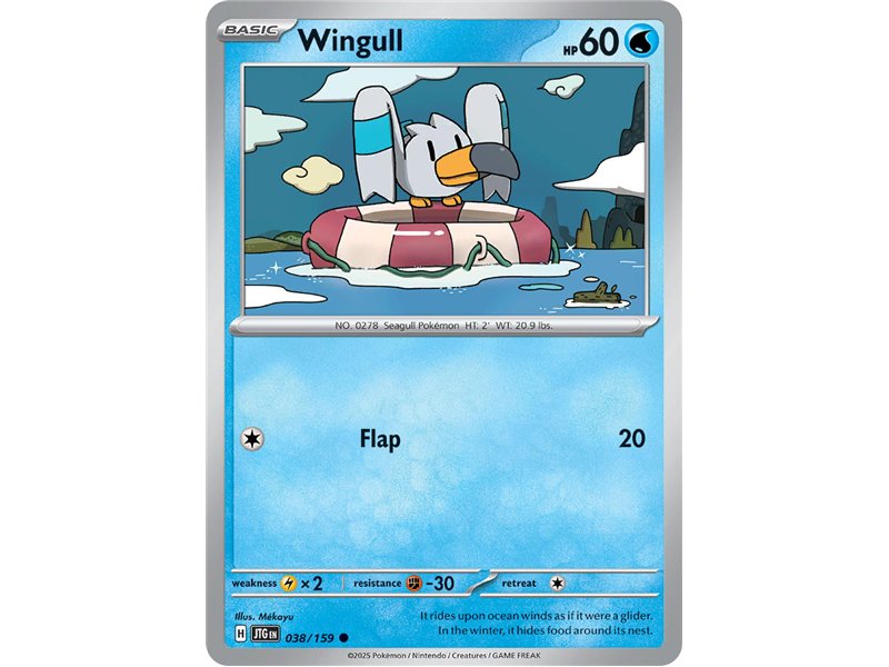 Wingull (Common/Reverse Holofoil)
