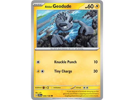 Alolan Geodude (Common/Reverse Holofoil)