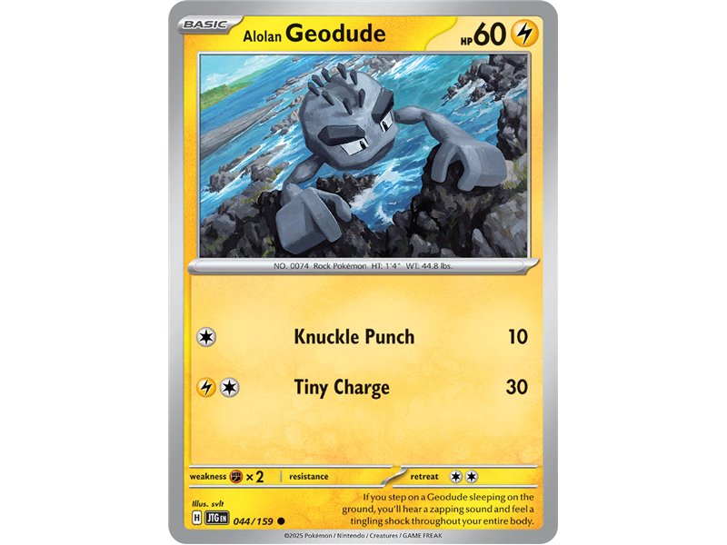 Alolan Geodude (Common/Reverse Holofoil)