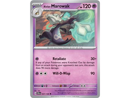 Alolan Marowak (Uncommon/Reverse Holofoil)