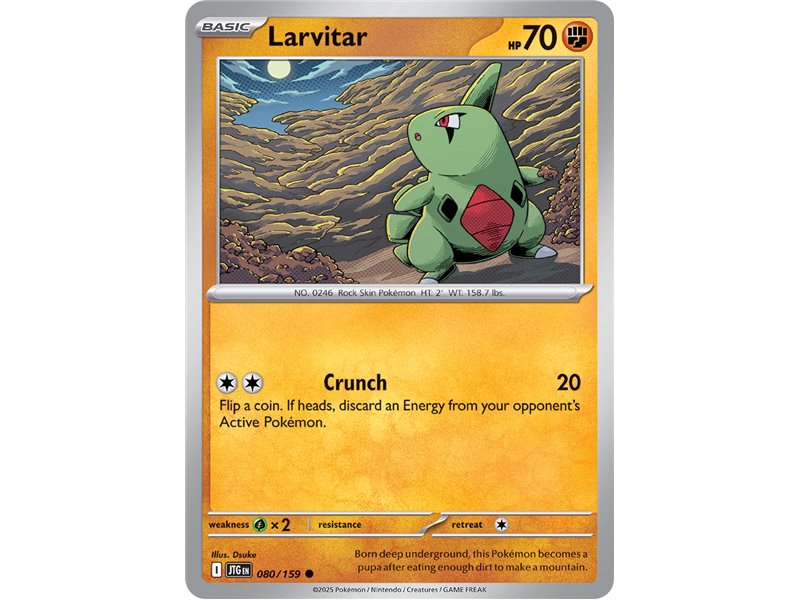 Larvitar (Common/Reverse Holofoil)