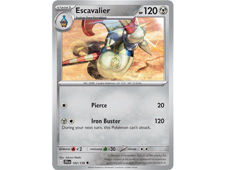Escavalier (Uncommon/Reverse Holofoil)