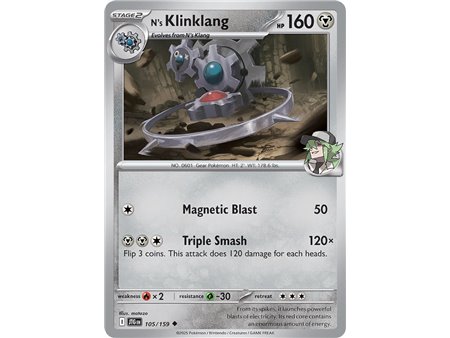 N's Klinklang (Uncommon/Reverse Holofoil)