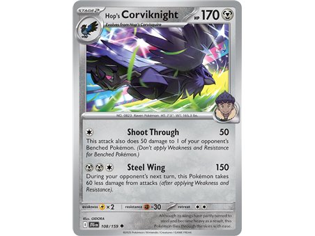 Hop's Corviknight (Uncommon/Reverse Holofoil)