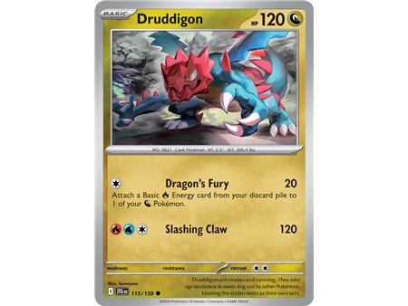 Druddigon (Common/Reverse Holofoil)