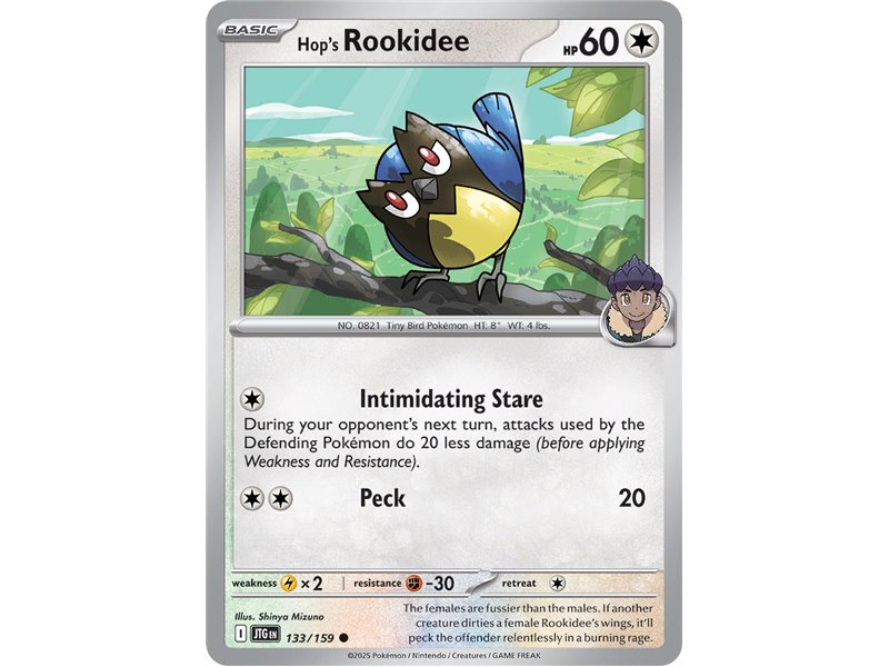 Hop's Rookidee (Common/Reverse Holofoil)