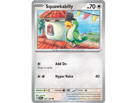 Squawkabilly (Common/Reverse Holofoil)