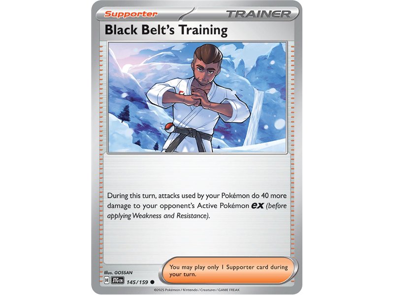 Black Belt's Training (Common/Reverse Holofoil)