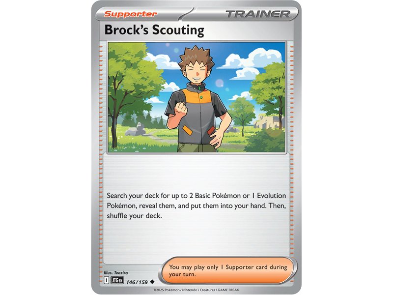Brock's Scouting (Uncommon/Reverse Holofoil)