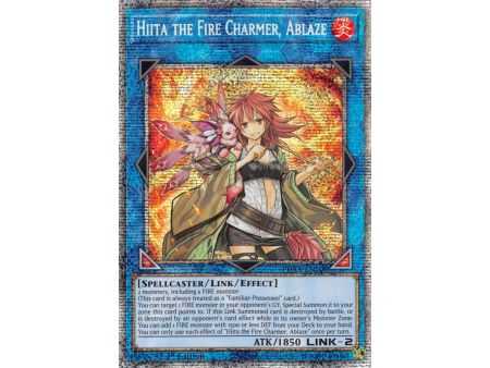 Hiita, the Fire Charmer Ablaze (Starlight Rare) – Phantom Rage | Carta YUGIOH en México