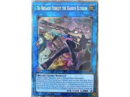Tri-Brigade Ferrijit the Barren Blossom (Starlight Rare) – Phantom Rage | Carta YUGIOH en México