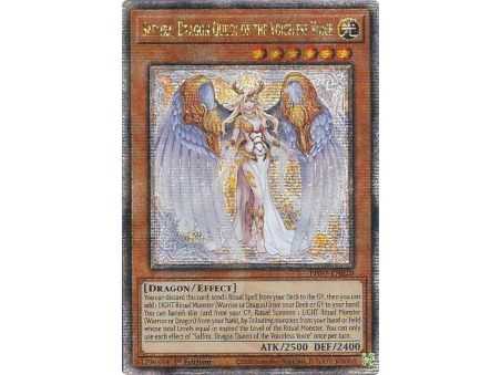 Saffira, Dragon Queen of the Voiceless Voice (Quarter Century Secret Rare) – Phantom Nightmare | Carta YUGIOH en México