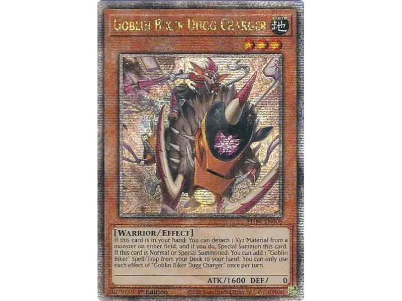Goblin Biker Dugg Charger (Quarter Century Secret Rare) – Phantom Nightmare | Carta YUGIOH en México