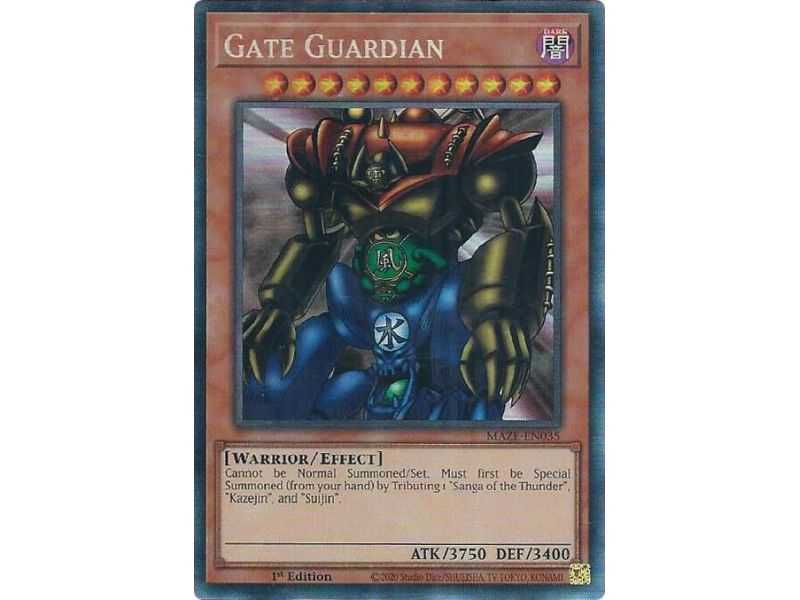 Gate Guardian (Collector's Rare) – Maze of Memories | Carta YUGIOH en México