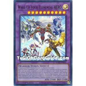Wake Up Your Elemental HERO (Collector's Rare) – Maze of Memories | Carta YUGIOH en México
