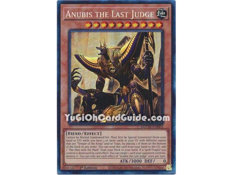 Anubis the Last Judge (Ultra Rare)
