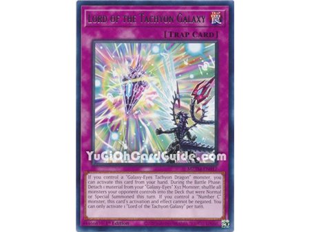 Lord of the Tachyon Galaxy