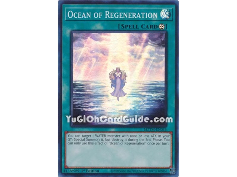 Ocean of Regeneration (Super Rare)