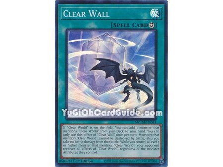 Clear Wall (Super Rare)