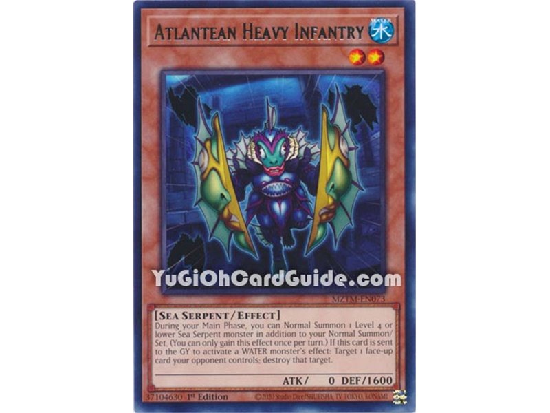 Atlantean Heavy Infantry (Collector's Rare)